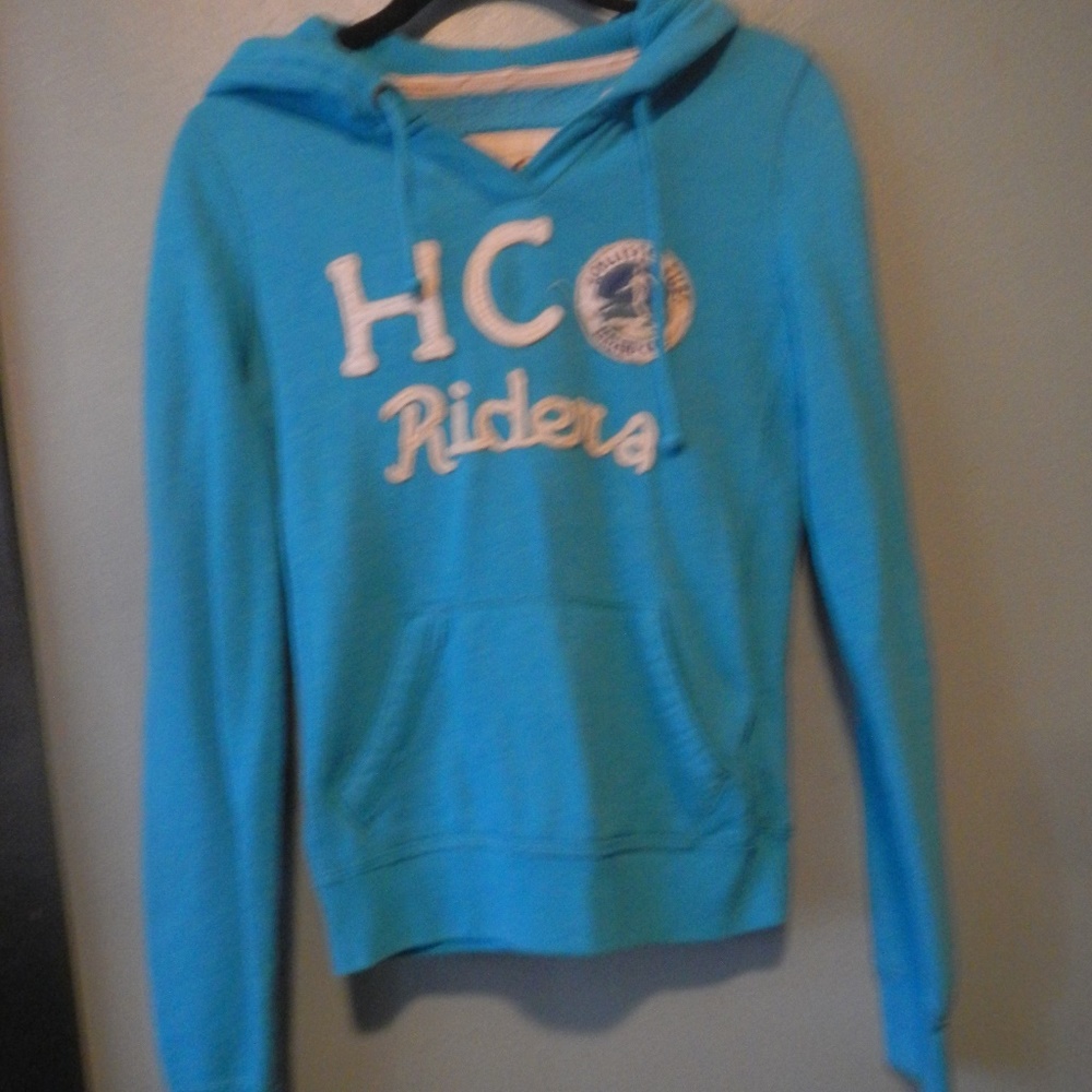 Blue Hollister Hoodie