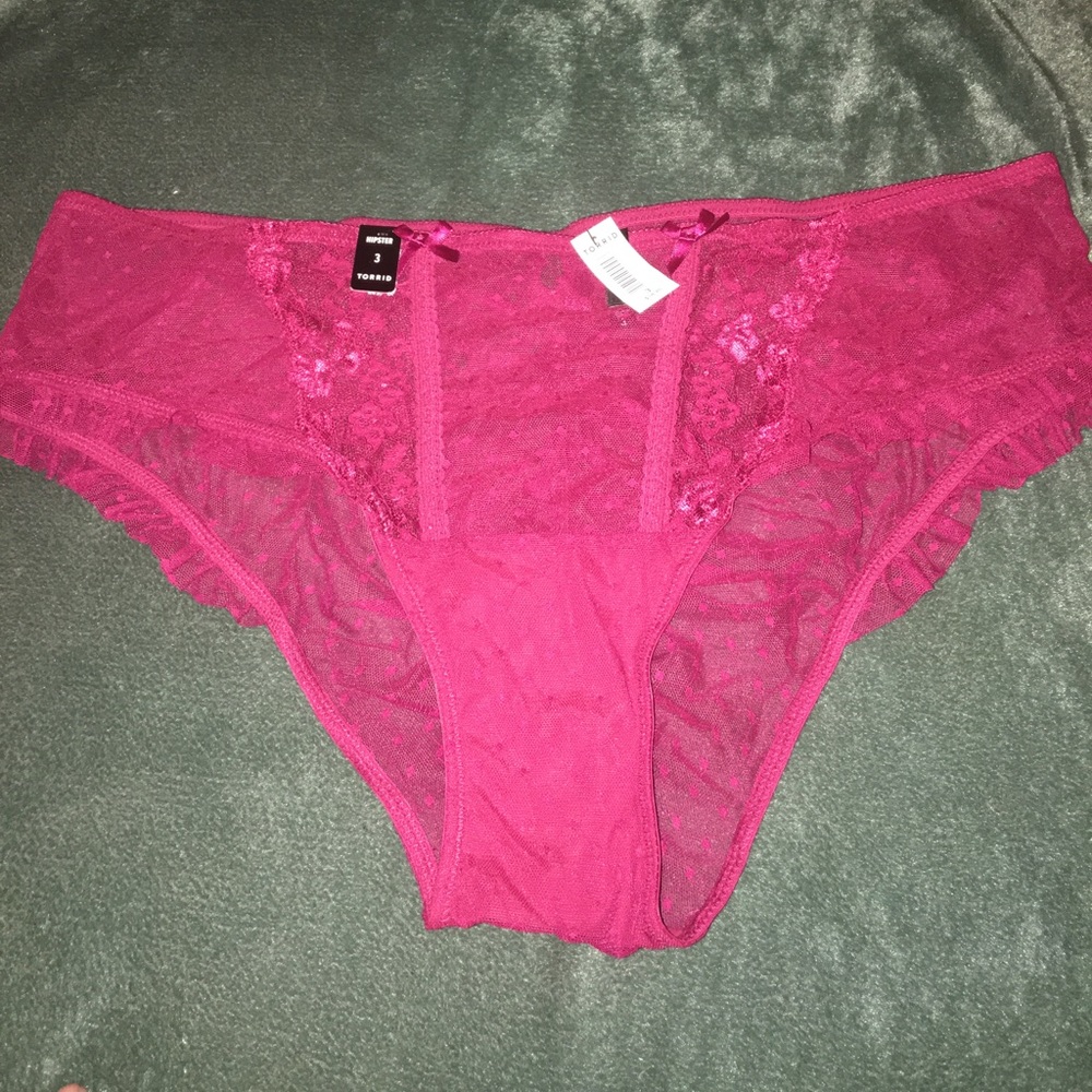 Brick red panties