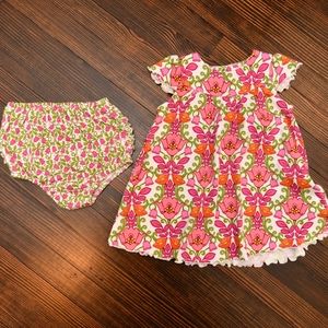 Vera Bradley Baby Dress with diaper cover