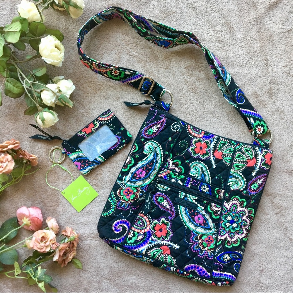 NWT! Vera Bradley Crossbody Purse w/Zip ID Case