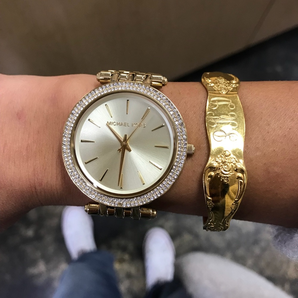 SOLD‼️New MK gold watch.