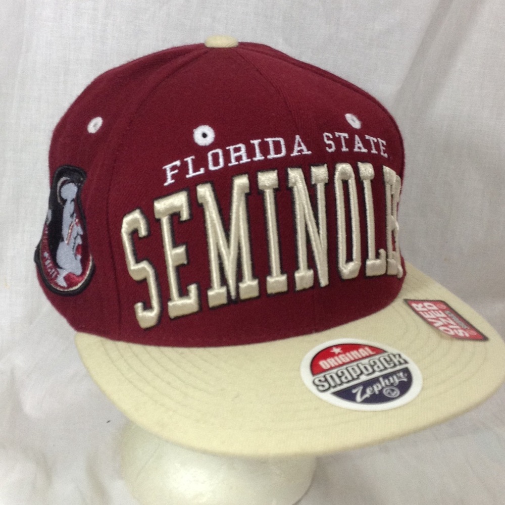 Florida St Seminoles Oversized Snapback Zephyr Hat