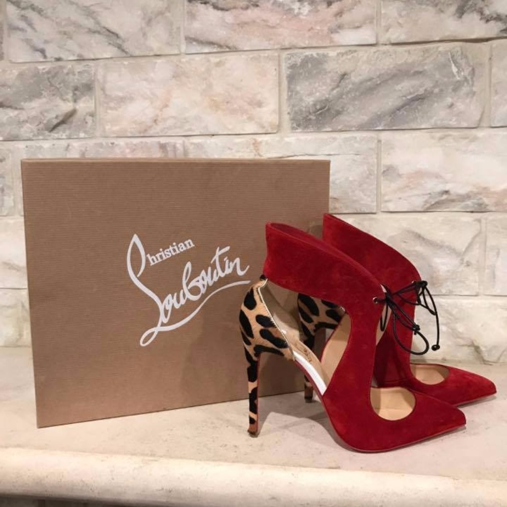 Louboutin Ferme Rouge Heels