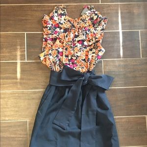 Anthropologie floral dress