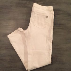 NWT MIchael Michael Kors Sz 8P White Core Jeans