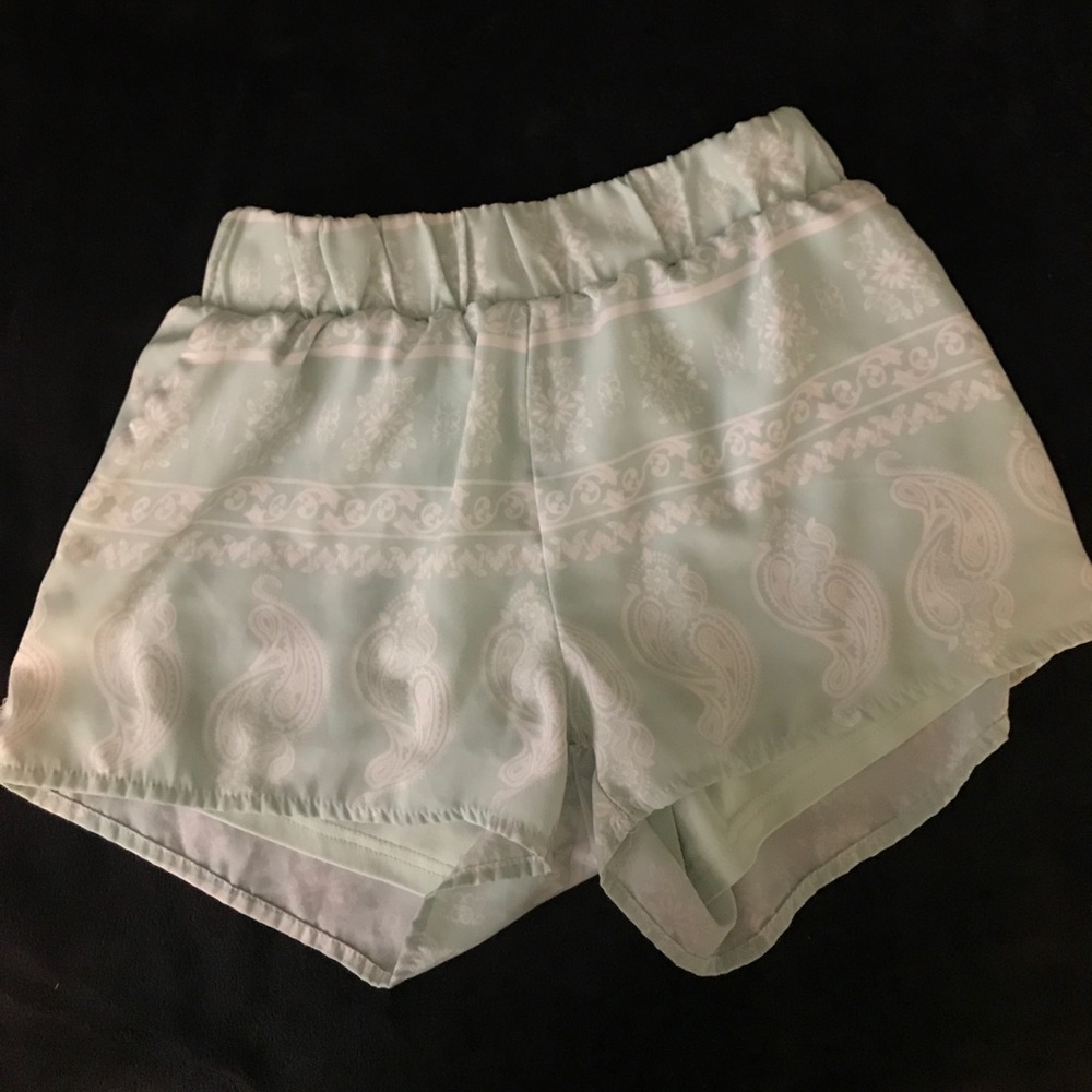 SOLD! Light Blue Miami Beach Shorts