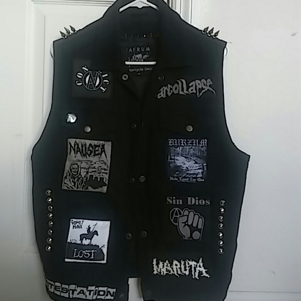 Custom punk vest