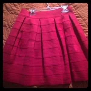 Red EXPRESS skirt