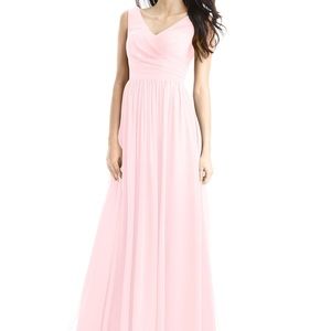 Azazie Blushing Pink Bridesmaid Dress (Keyla) 16