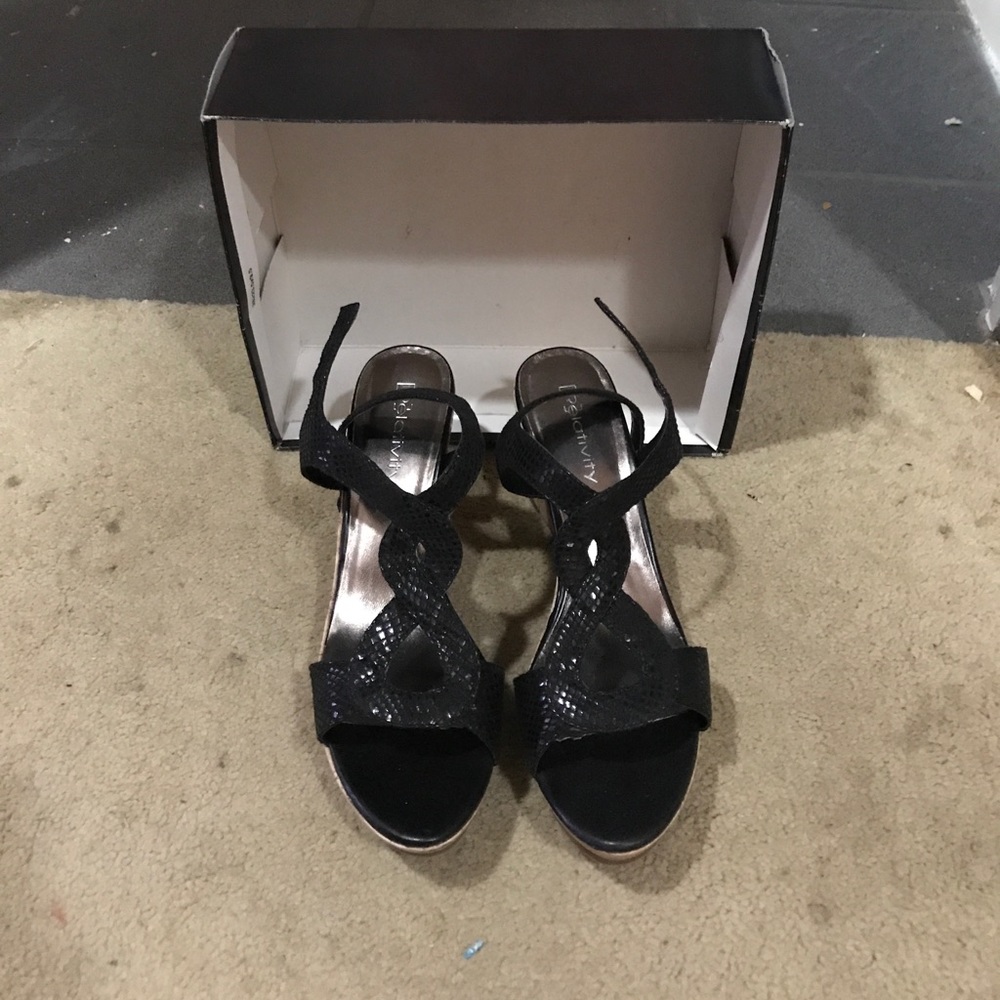 Beautiful wedges shoes will dress up any outfit!