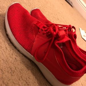 Red nikes !