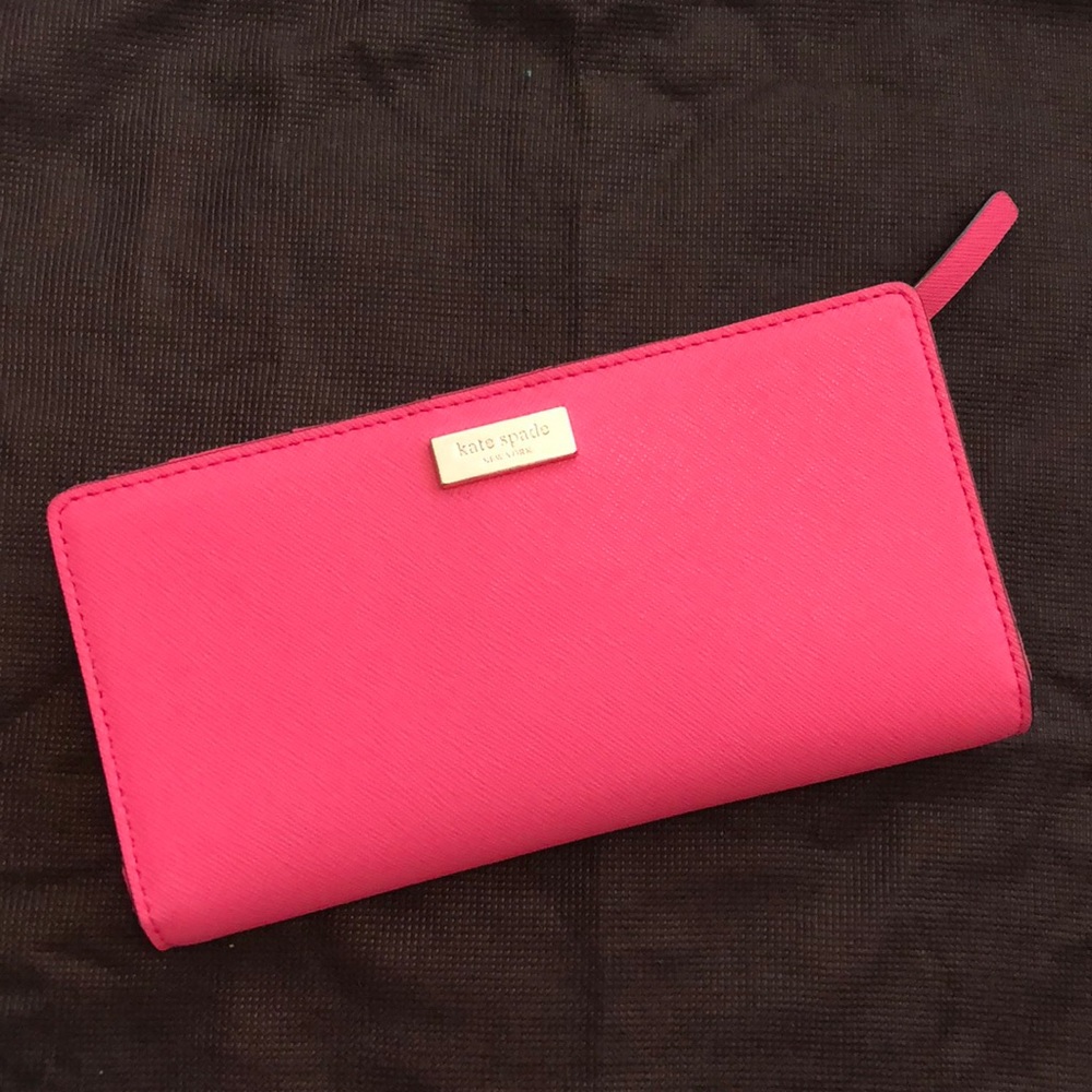 Hot-Pink Kate Spade Wallet