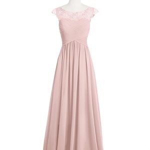 Azazie Dress, Dusty Rose, size 16, style Tobey