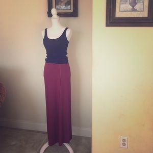Fendi Burgundy Maxi Skirt