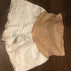Maternity shorts