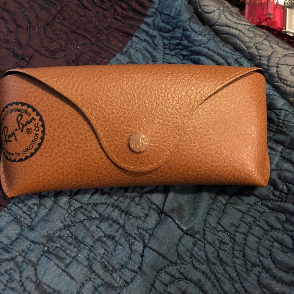 Brown Ray-Ban case