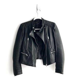 Zara Faux Leather Jacket