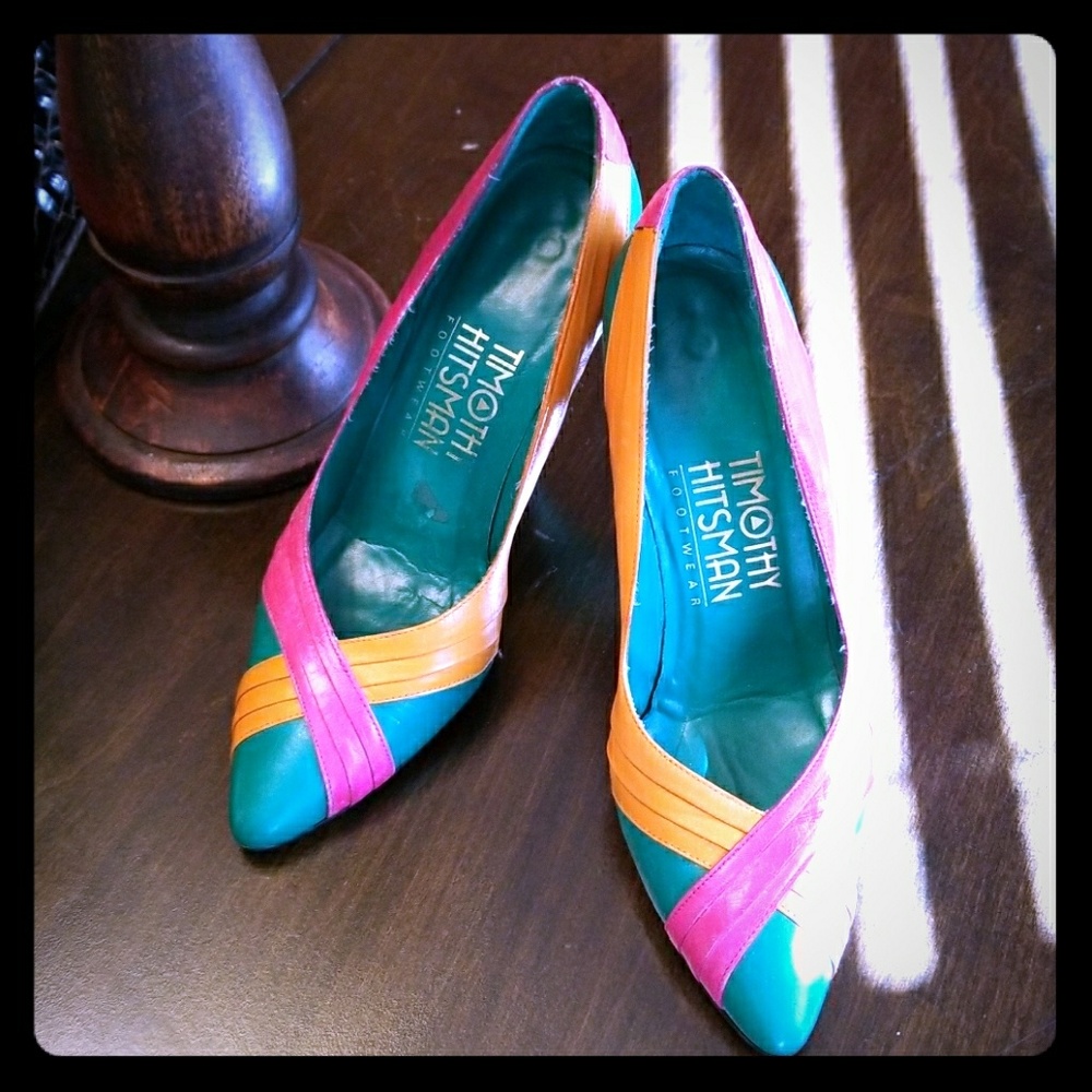 Timothy Hitsman leather pumps