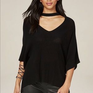 ***SOLD*** Bebe Choker Neck Sweater