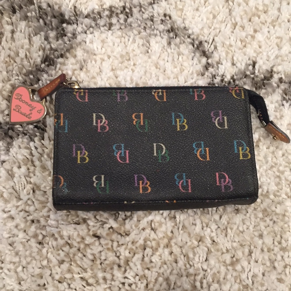 Rooney & Bourke Small Black Zip Pouch