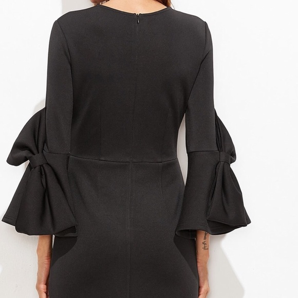 🎄⚡️🛍2XHP🏆🆕👀Oversized bow detail pencil dress - Picture 4 of 8