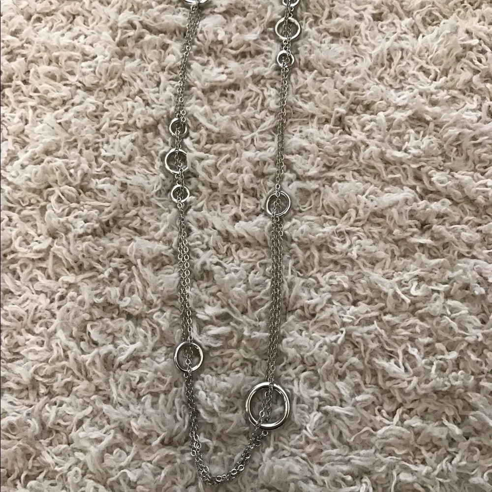 Lia Sophia Silver Chain Necklace