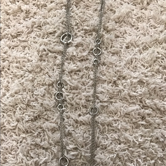 Lia Sophia Silver Chain Necklace - Picture 2 of 3
