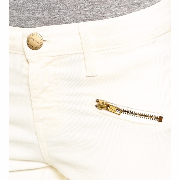 Current/Elliott SoHo Zip Stilleto - Bone White- 24 - Picture 3 of 8