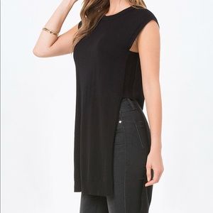 Bebe Silk & Cashmere Knit Tunic