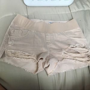 Asos maternity shorts