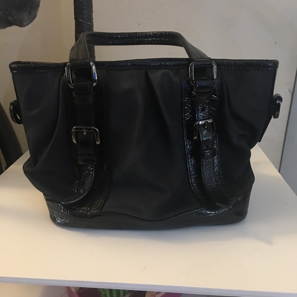 Black Burberry purse- lightly used
