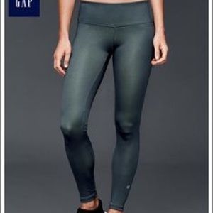 GAP chameleon leggings - green