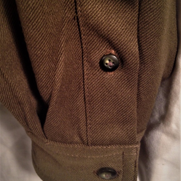 Vintage North Face Dark Green Button Down Shirt - Picture 5 of 8