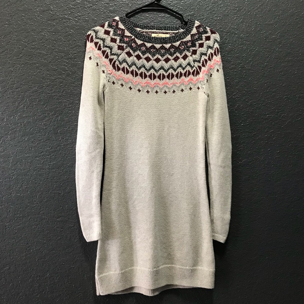 Hollister - Long Sleeve Sweater Dress