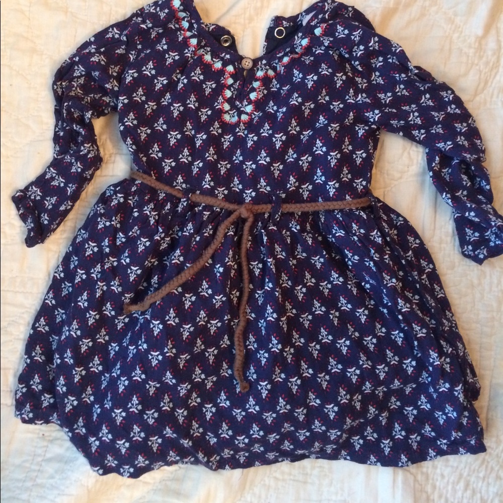 Boho long sleeve dress