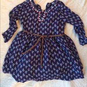 Boho long sleeve dress