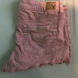 Distressed Jean Shorts