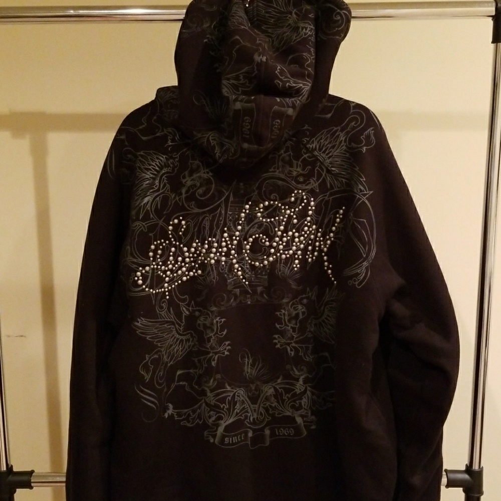 Sean John Fur Hoodie Jacket