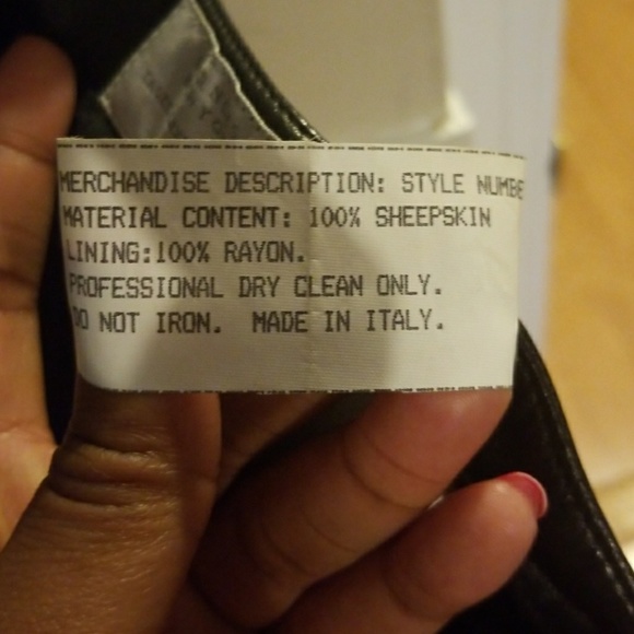 Barneys Leather tube dress - Picture 8 of 8