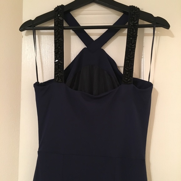 Beaded Navy gown💕💖 - Picture 4 of 7