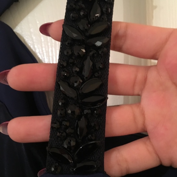 Beaded Navy gown💕💖 - Picture 7 of 7