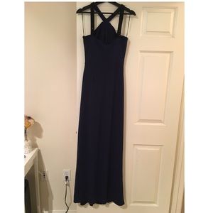 Beaded Navy gown💕💖