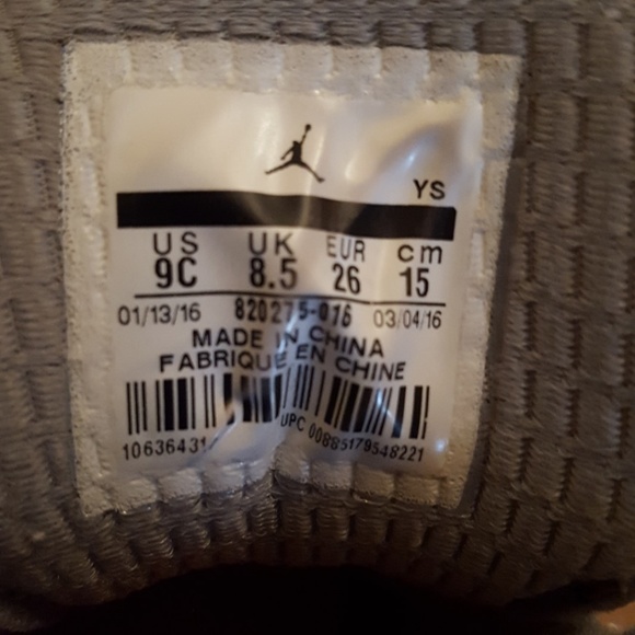 Infrared, Black, and Grey Jordans - Picture 4 of 4