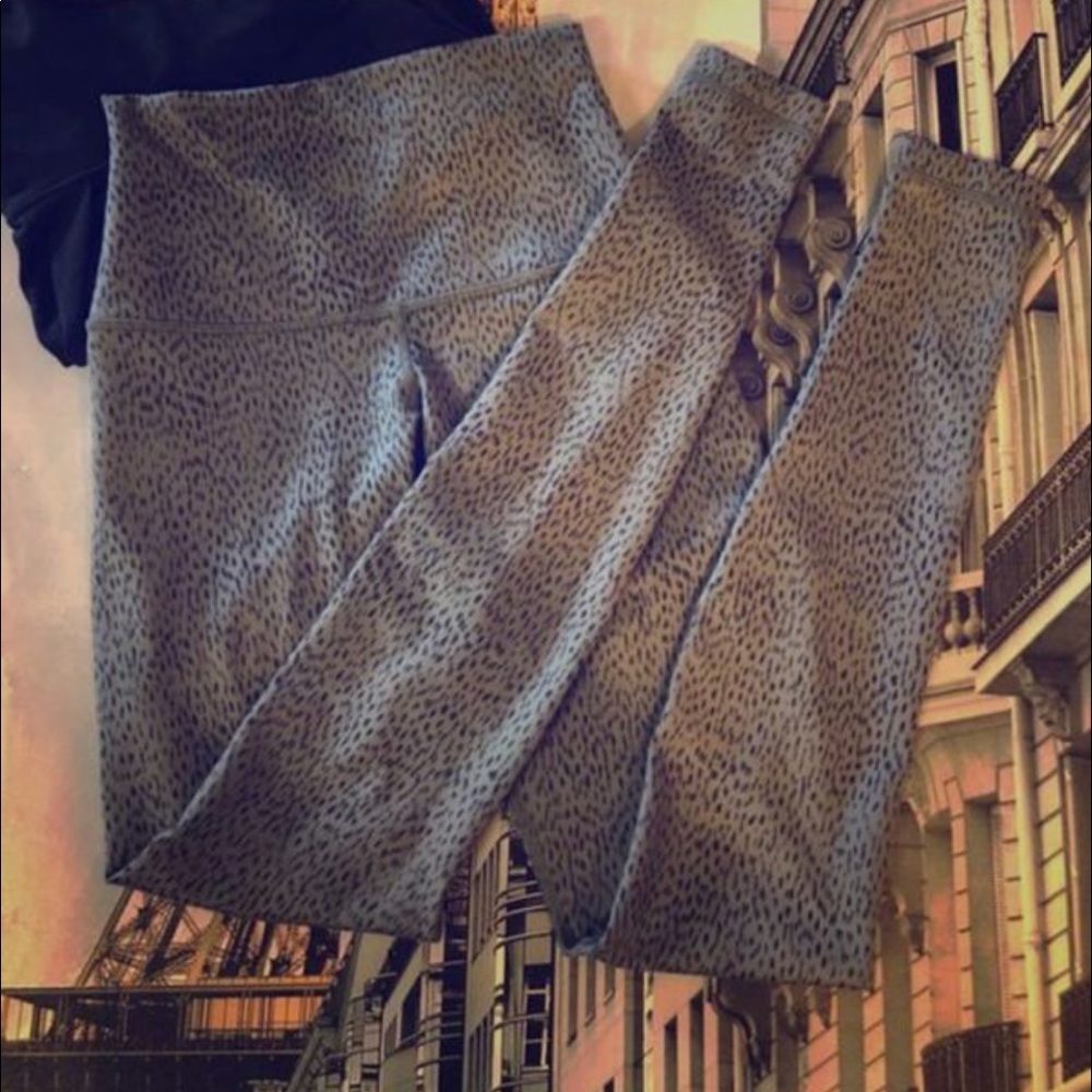 Lululemon wunder under high waisted leggings