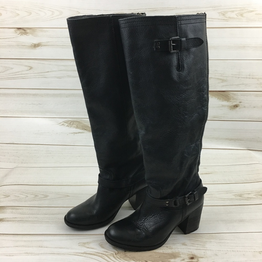 Steve Madden Randommm Knee High Leather Boots
