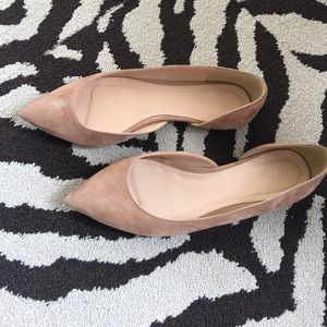 J. Crew Audrey Suede Flats