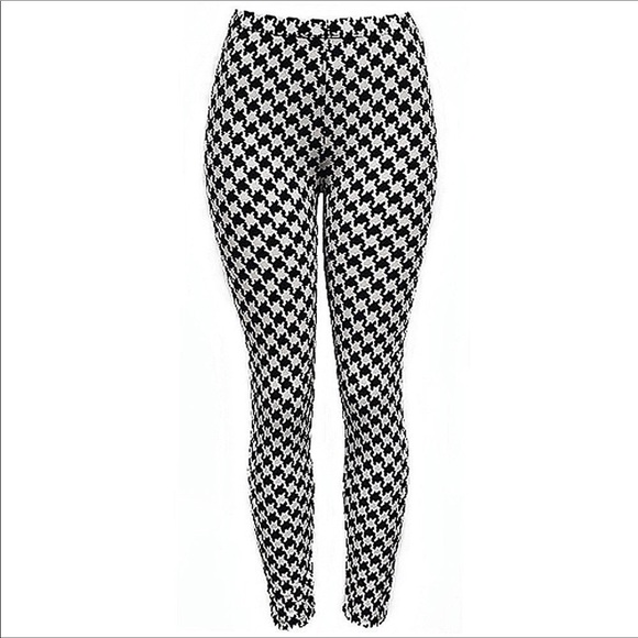 Houndstooth leggings - Picture 1 of 3