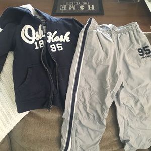 Boys Oshkosh jogging set