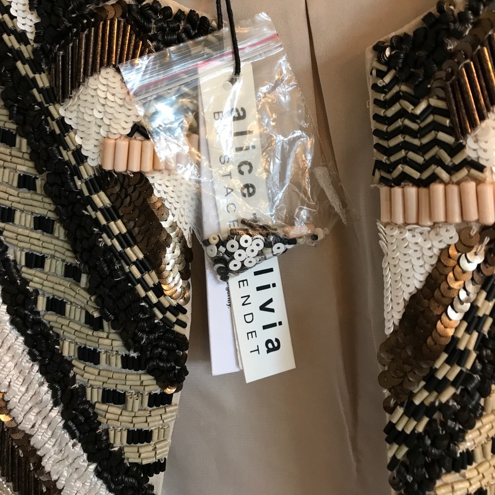 Alice + Olivia Beaded jacket. Size S. - Picture 2 of 4