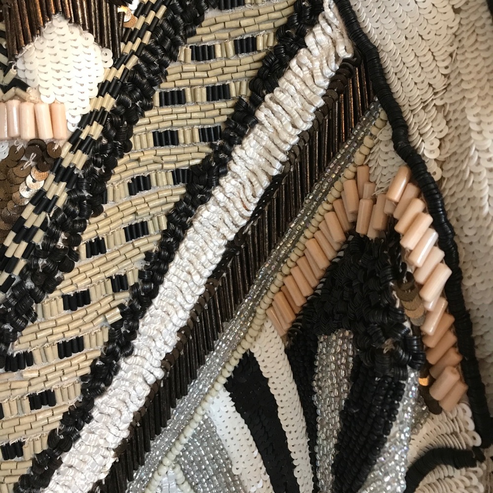 Alice + Olivia Beaded jacket. Size S. - Picture 3 of 4